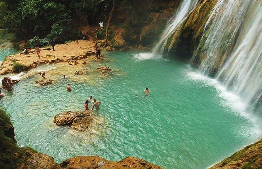 Secluded Limon Waterfall Tour in Samana Dominican Republic.